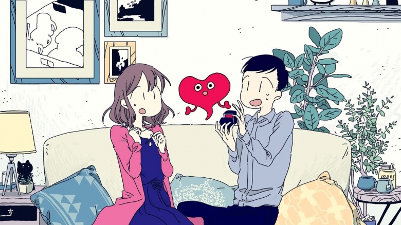 結婚した友人への願いを込めて イラストレーター はしゃが語る 表現 の力 結婚あした研究所 By Wedding Park